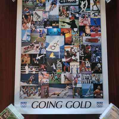 1992 Team USA Olympics Poster