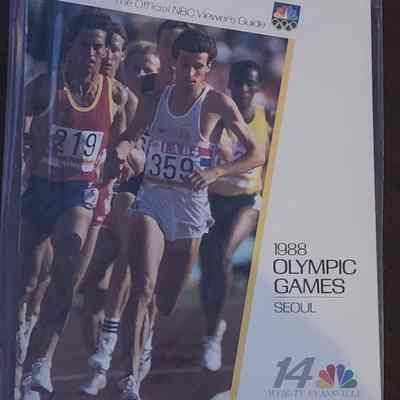 1988 Summer Olympics NBC Viewers Guide
