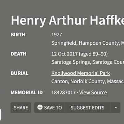 Henry Haffke's FindaGrave entry: https://www.findagrave.com/memorial/184287017/henry-arthur-haffke