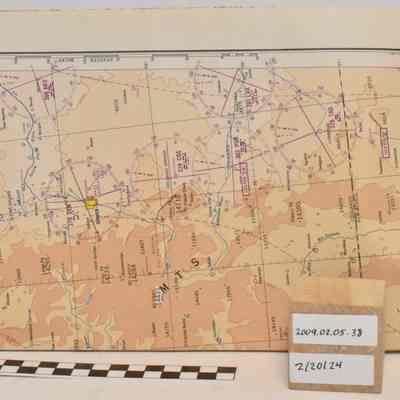 Aeronautical Chart For Radio Direction Finding (21 DV - NW US)