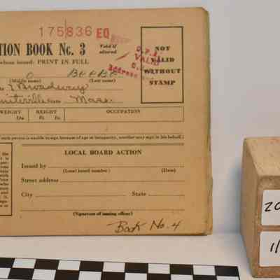 WW2 Ration Book