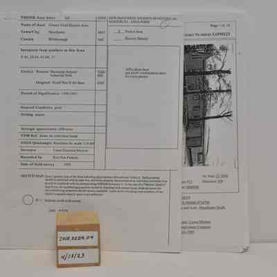 Grenier Field Property Inventory-Survey