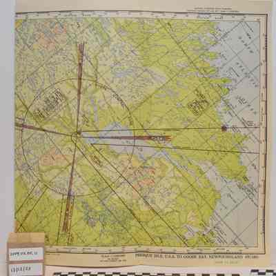 Flight Chart - Presque Island To Goose Bay