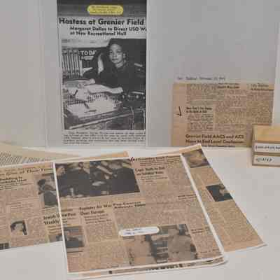 Grenier Field USO Activities WWII