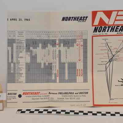 Northeast Airlines Service Timetable