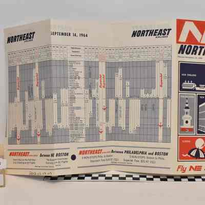 Northeast Airlines Service Timetable