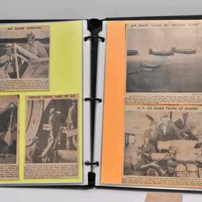 Scrapbook National Guard 1947