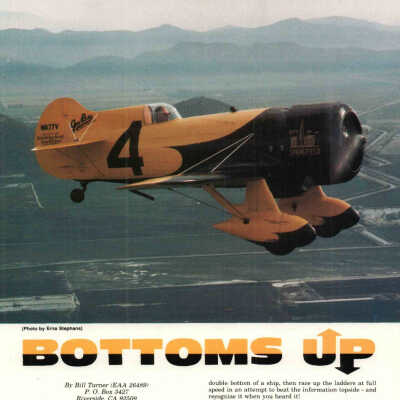 Bottoms Up by Bill Turner