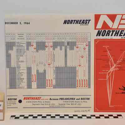 Northeast Airlines Service Timetable