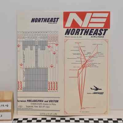Northeast Airlines Service Timetable