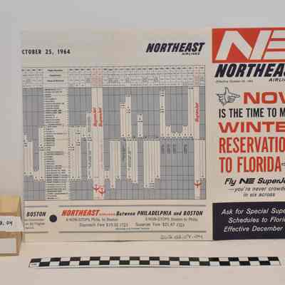 Northeast Airlines Service Timetable