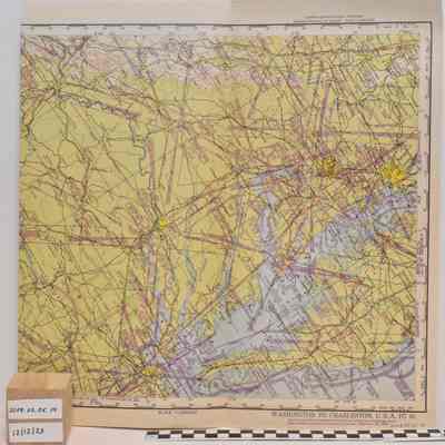 Flight Chart - Washington DC To Charleston