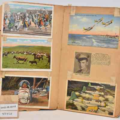 Scrapbook 1942 Deaths Meuthen MA