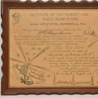 Certificate award Beauchesne