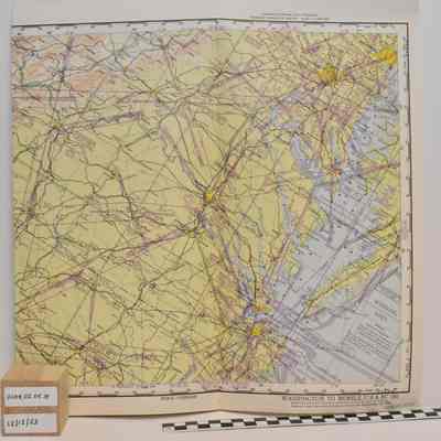 Flight Chart - Washington DC To Mobile-