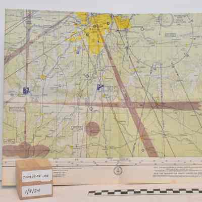 LOC Aeronautical Chart -Kansas City (1956)