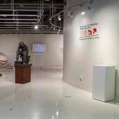 Painting with Bubbles by the Sculpture Collective