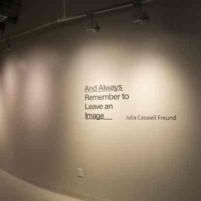 And Always Remember to Leave an Image