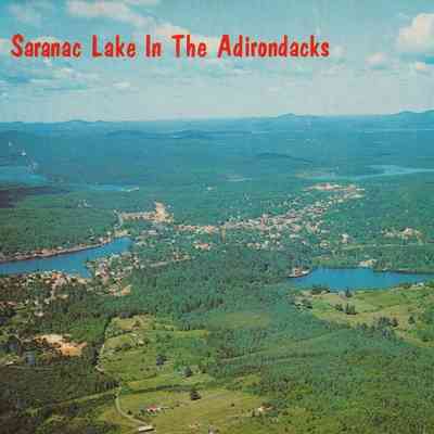 Saranac Lake in the Adirondacks