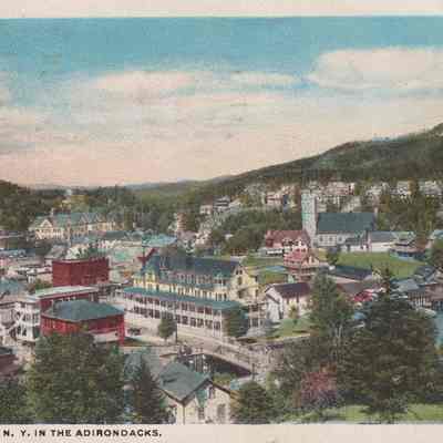Saranac Lake, N. Y. in the Adirondacks
