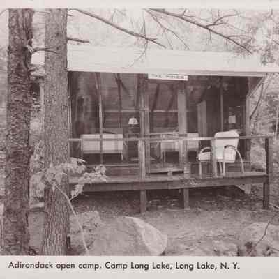 Adirondack Open Camp, Camp Long Lake, Long Lake, N. Y.