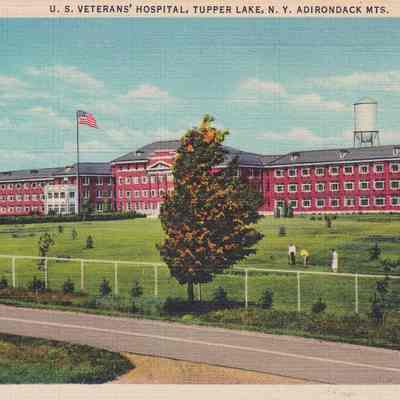 U. S. Veterans' Hospital, Tupper Lake, N. Y. Adirondack Mts.