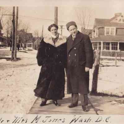 Mr + Mrs M. Jones Wash. D.C.