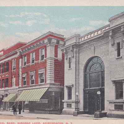 Adirondack National Bank, Saranac Lake, Adirondacks, N. Y.