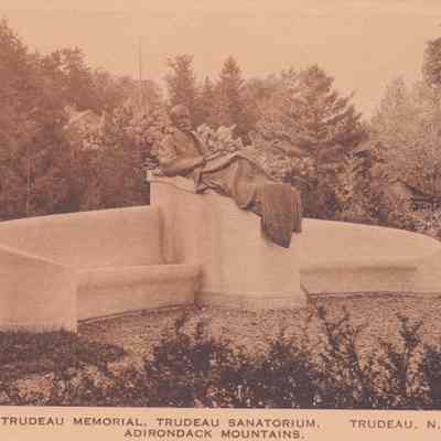 The Trudeau Memorial, Trudeau Sanatorium, Trudeau, N. Y., Adirondack Mountains.