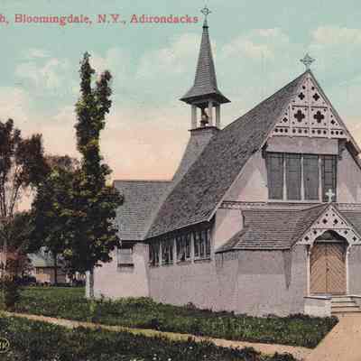 Episcopal Church, Bloomingdale, N. Y., Adirondacks.