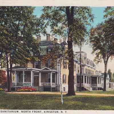 Dr. Sahler's Sanitarium, North Front, Kingston, N. Y.