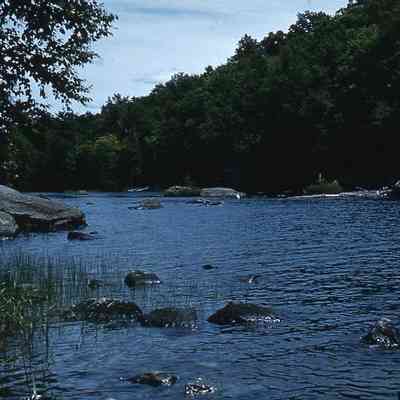 Rocks Below Bartlett's Carry