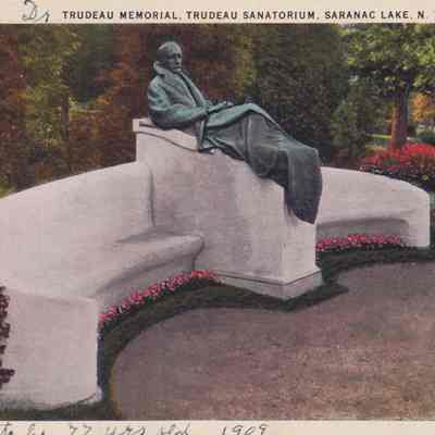 Trudeau Memorial, Trudeau Sanatorium, Saranac Lake, N. Y.