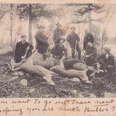Hunting Scenes in the "Adirondacks"
