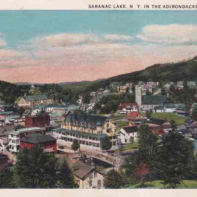 Saranac Lake, N. Y. in the Adirondacks