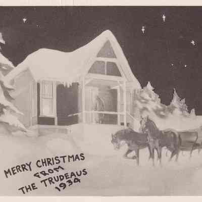 Merry Christmas from the Trudeaus