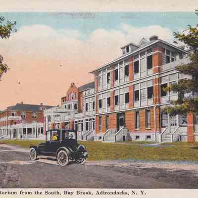 Sanatorium from the South, Ray Brook, Adirondacks, N.Y.