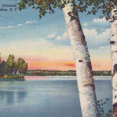 Fish Creek State Camping Grounds, between Tupper and Saranac Lakes, N. Y.