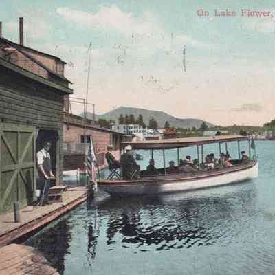 On Lake Flower, Saranac Lake, N. Y.
