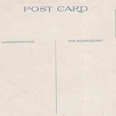 Back of postcard.