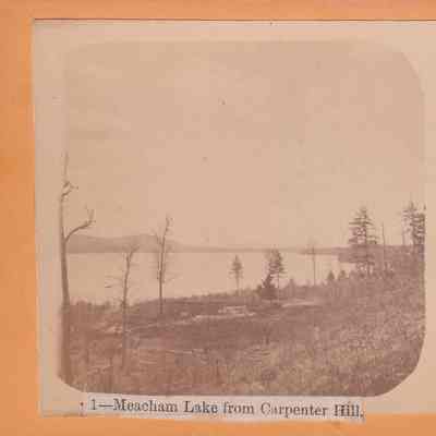 Meacham Lake from Carpenter Hill.