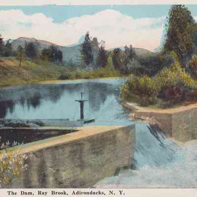 The Dam, Ray Brook, Adirondacks, N. Y.