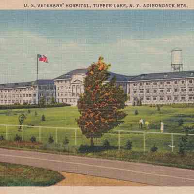U. S. Veterans' Hospital, Tupper Lake, N. Y. Adirondack Mts.