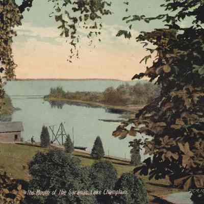 The Mouth of the Saranac, Lake Champlain