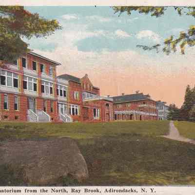 Sanatorium from the North, Ray Brook, Adirondacks, N. Y.