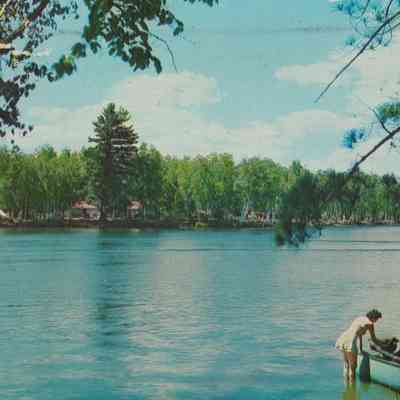 Fish Creek Public Campsite in the Adirondacks