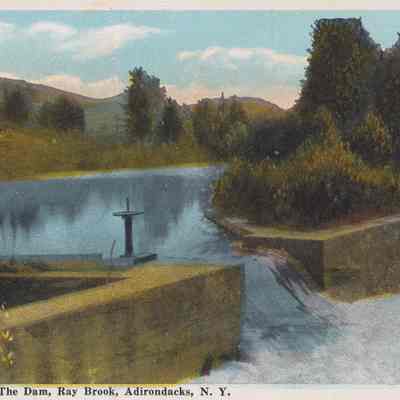 The Dam, Ray Brook, Adirondacks, N.Y.