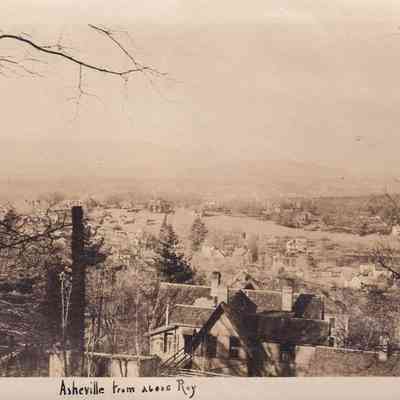 Asheville from abobe Roy