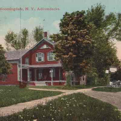 Waverly Inn, Bloomingdale, N. Y., Adirondacks.
