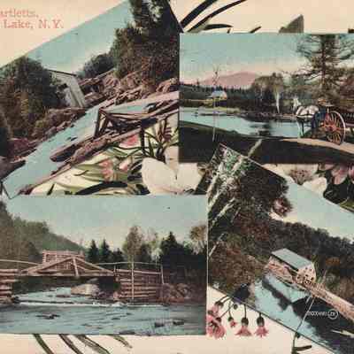 View at Bartletts, Upper Saranac Lake, N.Y.